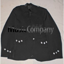 Black Argyle/Argyll Scottish Kilt Jacket with vest