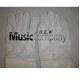 White Leather Drum Majors Gauntlet Gloves