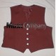 Maroon Argyle/Argyll Scottish Kilt Jacket with vest