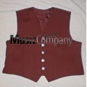 Maroon Argyle/Argyll Scottish Kilt Waistcoat