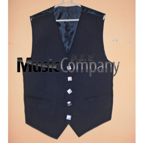 Blue Argyle/Argyll Scottish Kilt Jacket with vest