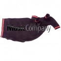 Red Trim Navy Velvet Bagpipe Cover