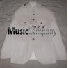 White Canadian Military Style Cutaway Kilt Tunic