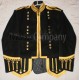 Black Piper Drummer Doublet Tunic Jacket