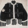 Black Piper Military Doublet Tunic Jacket