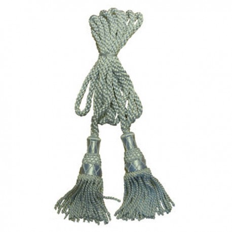 Silver Silk Bagpipe Drone Cord