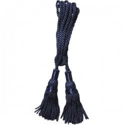 Navy Blue Silk Bagpipe Drone Cord