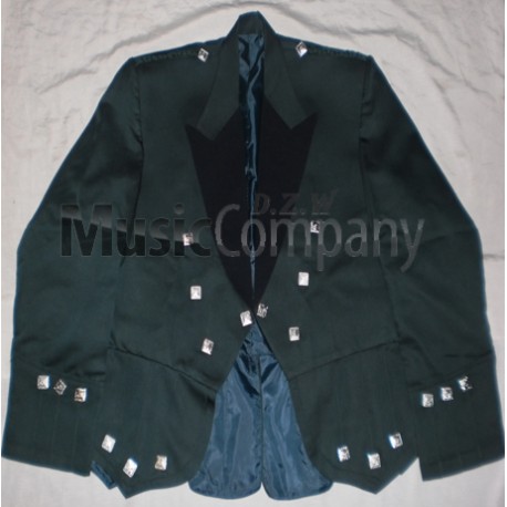 Green Regulation Doublet Kilt Jacket and Vest