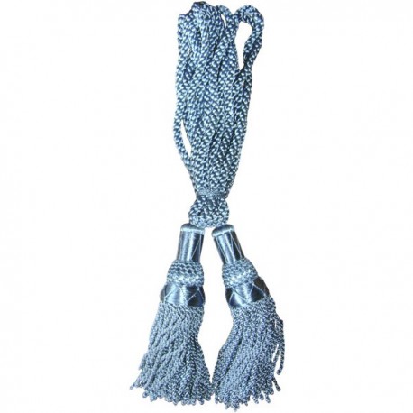 Sky Blue  Silk Bagpipe Drone Cord