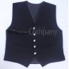 Black Sheriffmuir Doublet Kilt Waistcoat