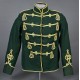 Green German Hussar Atilla Pre War Jacket