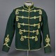 Green German Hussar Atilla Pre War Jacket