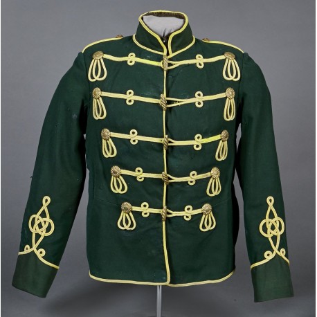 Green German Hussar Atilla Pre War Jacket