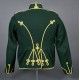 Green German Hussar Atilla Pre War Jacket