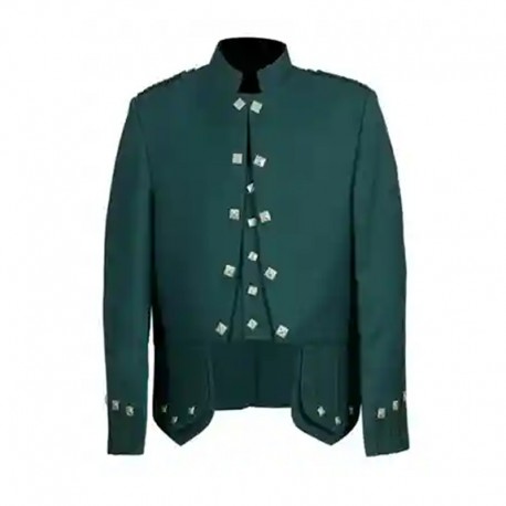 Royal Blue Sheriffmuir Doublet Kilt Jacket and Vest