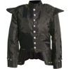 Nylon Black Doublet kilt tunic Jacket