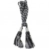 Multi Color Black & White Silk Bagpipe Drone Cord