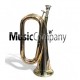Bb Regimental Brass bugle tunable