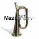 Bb Regimental Brass bugle tunable