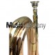 Bb Regimental Brass bugle tunable
