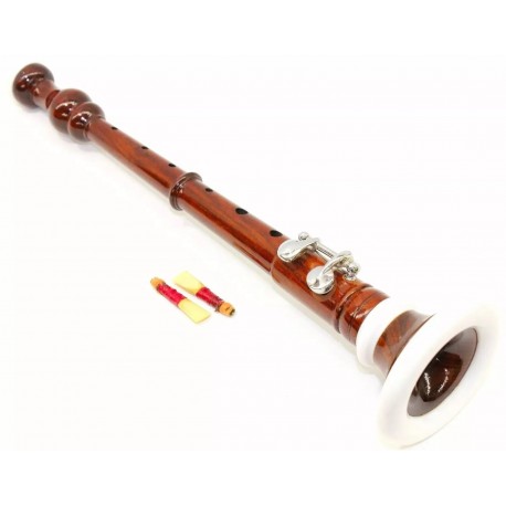 Rose wood Bombard Chanter with Reed