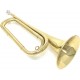U.S. Regulation Trumpet Lacquer with Mouthpiece, Brass