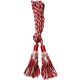 Multi Color Red & White Silk Bagpipe Drone Cord