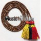 Multi Tri Color Bugle and Trumpet Cord with Tassels
