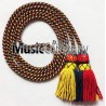 Multi Tri Color Bugle and Trumpet Cord with Tassels