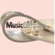 White PVC Leg Apron Drummer Leg Protector
