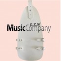 White Gloss PVC Leg Apron Drummer Leg Protector