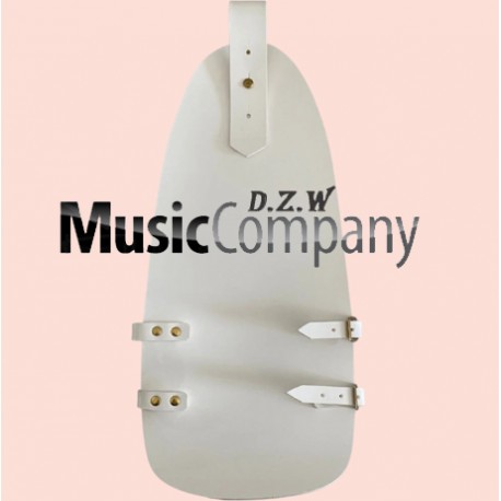 White PVC Leg Apron Drummer Leg Protector