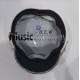 White Marching Band Peak Hat