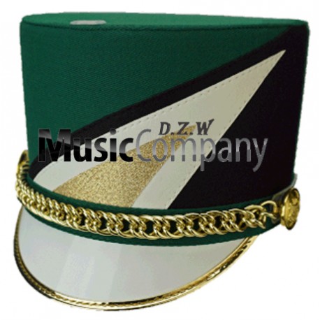 Marching Band Flat Top Shako Hat
