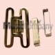 Parade Quick Release Fitting Belt Buckle with 2 Loops/Runners include 2 Side Buckle