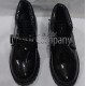 Black Patent Marching Band Shoes/Boot