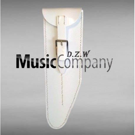 Bb Flute Pouch White Gloss PVC