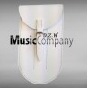 Irish D Flute Pouch White Gloss PVC
