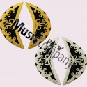 Pipe Band Doublet Shoulder Shell Scroll Braid/Trim