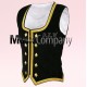 Black Velvet Highland Dance Waistcoat/Vest