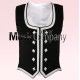 Black Velvet Highland Dance Waistcoat/Vest