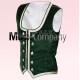 Green Velvet Highland Dance Waistcoat/Vest