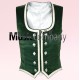 Green Velvet Highland Dance Waistcoat/Vest