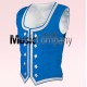 Light Blue Velvet Highland Dance Waistcoat/Vest