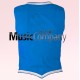 Light Blue Velvet Highland Dance Waistcoat/Vest