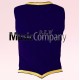 Navy Blue Velvet Highland Dance Waistcoat/Vest