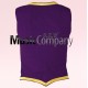 Purple Velvet Highland Dance Waistcoat/Vest