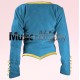 Light Blue Velvet Highland Dance Jacket