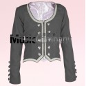 Gray Velvet Highland Dance Jacket