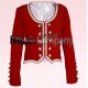Maroon Velvet Highland Dance Jacket